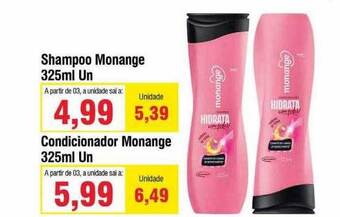 Shampoo Monange Condicionador Monange