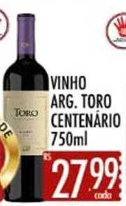 Supermercados Avenida Vinho Arg. Toro Centenario oferta
