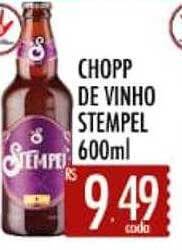 Supermercados Avenida Chopp De Vinho Stempel oferta