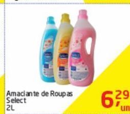 Tenda Atacado Amaciante de roupas select 2l oferta