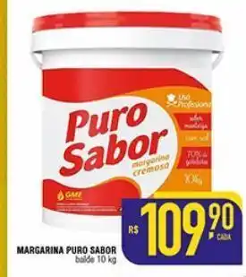 Mercantil Rodrigues Margarina puro sabor balde 10kg oferta