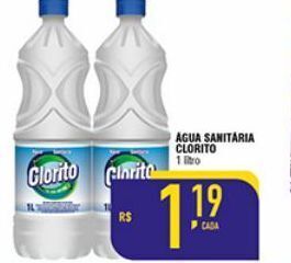 Mercantil Rodrigues Agua sanitaria clorito 1l oferta