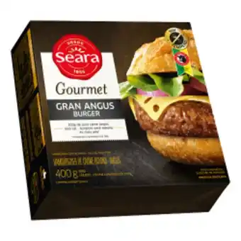Nordestão Hamburguer angus seara gourmet cong 400g oferta
