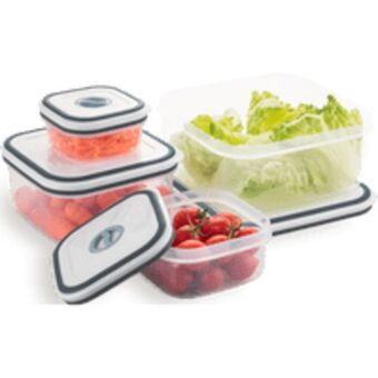 Novo Mundo Conjunto potes herméticos da electrolux, 4 peças com tampa, polipropileno - 80000566 oferta