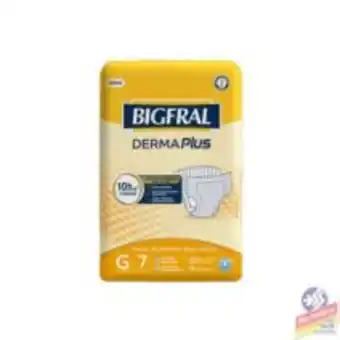 Fralda bigfral derma plus gde c 7und