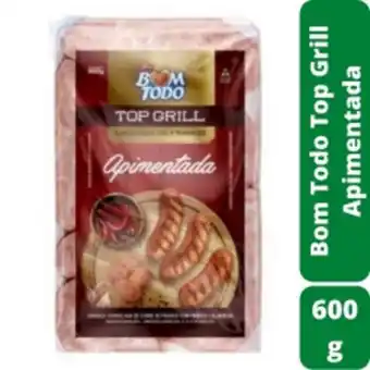 Rede Compras Linguiça de frango bom todo top grill 600g apimentada oferta