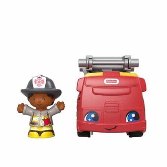 ToyMania Little people caminhao de bombeiros com boneco - mattel oferta