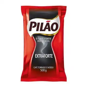 Supermercados Joanin Café extra forte almofada pilão 500g oferta