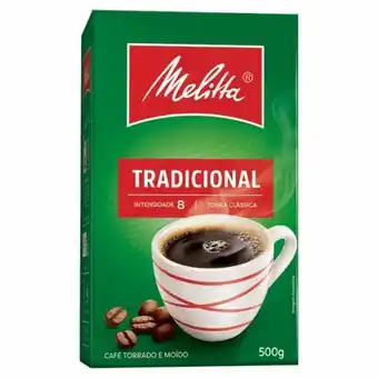 Cafe melitta 500g vacuo tradicional