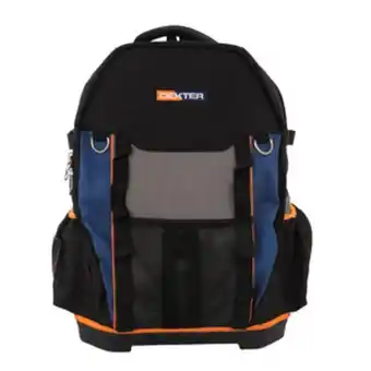 Mochila para ferramentas em tecido com fundo rígido 35x20x50cm dexter