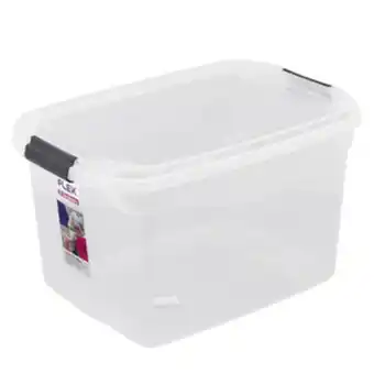 Leroy Merlin Caixa organizadora plástico incolor 29l flex sanremo oferta