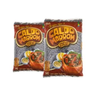 Feijao preto caldo marrom 1 kg