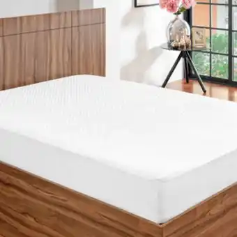 Leroy Merlin Protetor de colchão impermeável acolchoado casa dona queen branco oferta