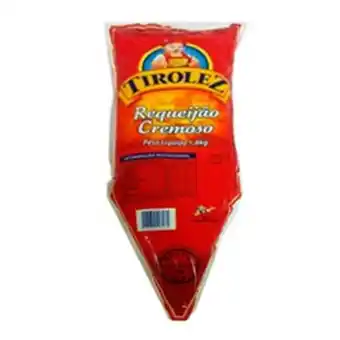 Requeijão cremoso tirolez bisnaga 1,8kg