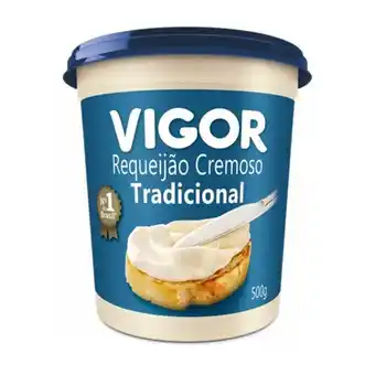 Supermercados Paraná Requeijão cremoso tradicional vigor 500g oferta