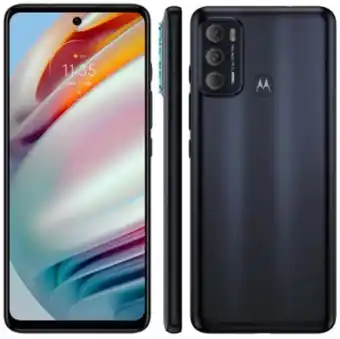 Eletrosom Smartphone moto g60 128gb 4g wi-fi tela 6.8'' dual chip 4gb ram câmera tripla + selfie 32mp - preto - motorola oferta