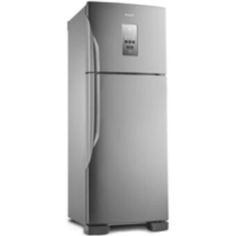 Novo Mundo Geladeira / refrigerador panasonic frost free, duplex, econavi, 483l, aço escovado - nr-bt55pv2x oferta