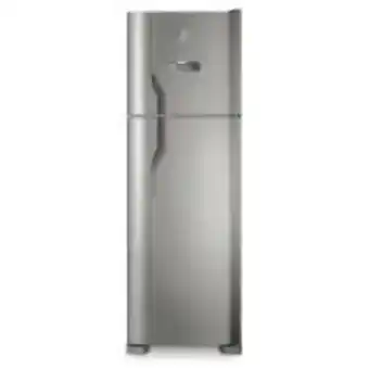 Geladeira refrigerador electrolux frost free duplex 371l prata 220v ...
