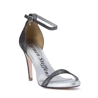 C&A Sandália carmen steffens prata oferta