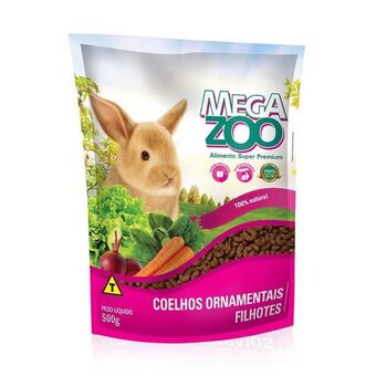 Petz Ração megazoo para coelhos ornamentais filhotes - 500g oferta