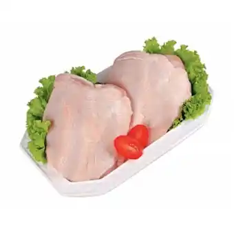 São Roque Supermercados Peito de frango com osso oferta