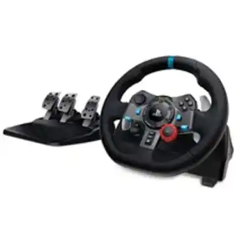 Volante gamer logitech driving force compatível com ps5, ps4, ps3 e pc - g29
