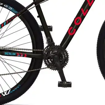 Bicicleta colli bike berlim aro 29 21 marchas freio a disco - preta