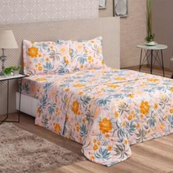 Vest Casa Cobre leito colcha casal avulso col vidaecor liberty cartoon vestcasa oferta