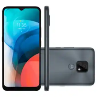 Novo Mundo Smartphone motorola moto e7, câmera dupla, 6,5'', android 10, 32gb, cinza - xt2095 oferta