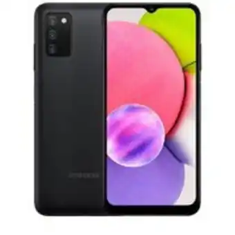 Novo Mundo Samsung galaxy a03 preto, com tela infinita de 6,5", 4g, 64gb e câmera dupla de 48mp + 2mp - sm-a035mzkgzto oferta