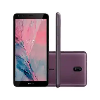 Smartphone nokia c01 plus tela 5.45" 4g, dual chip, 1gb ram, 32gb, câmera 5.0mp + selfie 5.0mp