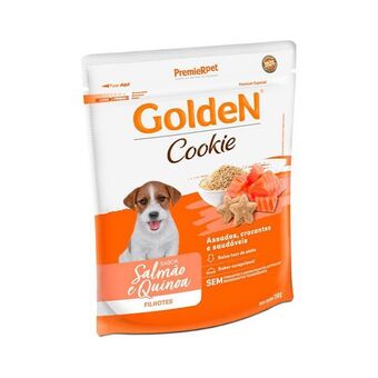 Petz Biscoito golden cookie para cães filhotes sabor salmão e quinoa 350 g oferta