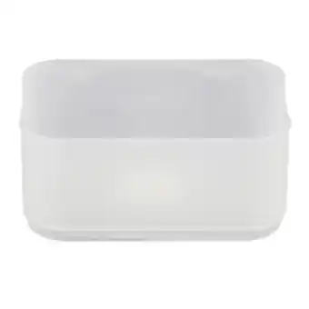 Leroy Merlin Cesto organizador plástico incolor 6x9x14cm 0,5l spaceo oferta