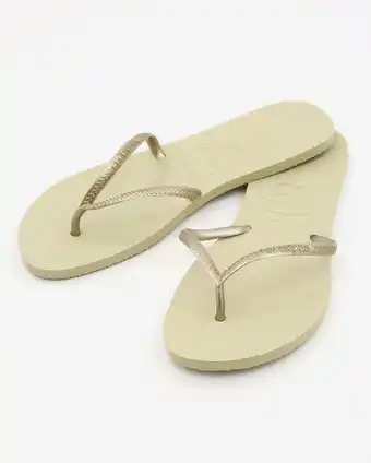 Chinelo tiras flat havaianas