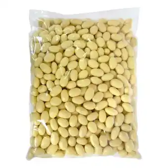 Rede Top Amêndoa coberta chocolate branco com leite em pó kg oferta