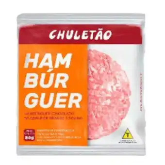 Rede Compras Hamburguer chuletão misto 56g oferta
