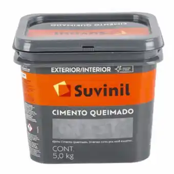 Leroy Merlin Cimento queimado dia de chuva 5kg suvinil oferta
