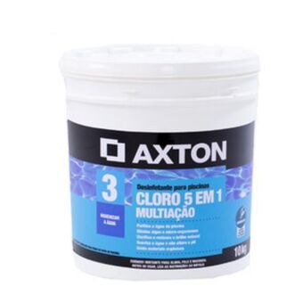 Cloro 5 em 1 multiação 10kg axton