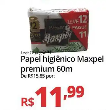 Supermercados Baklizi Papel Higiênico Mawpel Premium 60m oferta