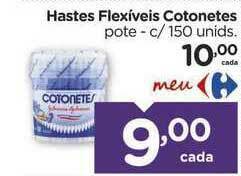 Hastes Flexiveis Cotonetes c/150 unids.