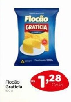 Novo Atacarejo Flocao Graticia 500g oferta