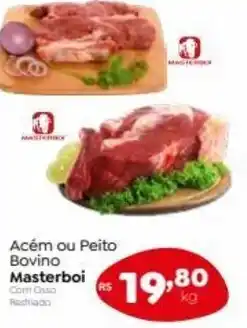 Novo Atacarejo Acem ou Peito Bovino Masterboi oferta