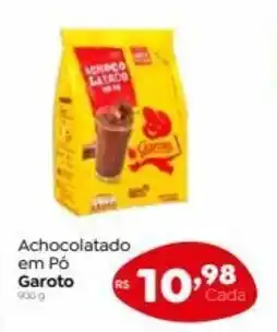 Novo Atacarejo Achocolatado em po Garoto 900g oferta