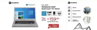 Ibyte Goldentec Notebook Intel Dual Core Gt Silver oferta