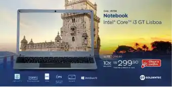 Ibyte Goldentec Notebook Intel Core I3 Gt Lisboa oferta