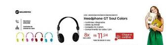 Ibyte Headphone Gt Soul Colors oferta
