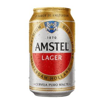 Cerveja amstel lata 350ml
