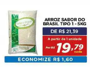 Arroz Sabor Do Brasil Tipo 1 5kg