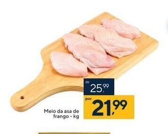Coop Meio da asa de frango 1kg oferta