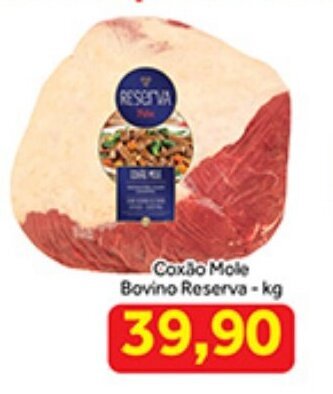 Shibata Supermercados Coxao Mole Bovino Reserva 1kg oferta